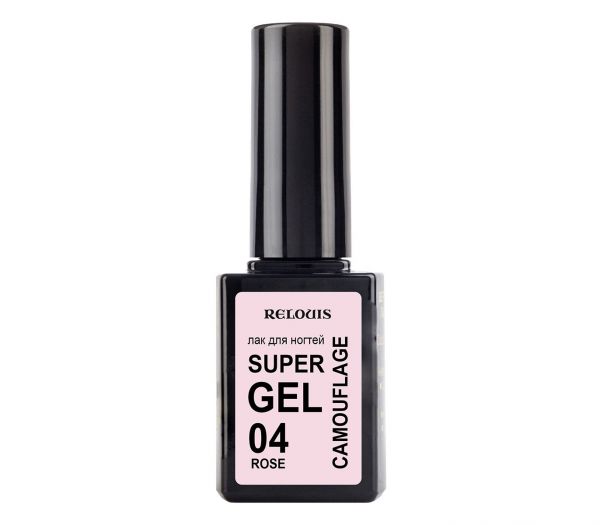 Nail polish "Super Gel Camouflage" tone: 04, rose (101096409)